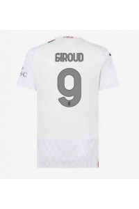 Fotbalové Dres AC Milan Olivier Giroud #9 Dámské Venkovní Oblečení 2023-24 Krátký Rukáv